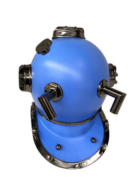 US Navy Mark V Diving Helmet – Blue Tristar Online