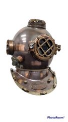 US Navy Mark V Diving Helmet – Dark Antique Finish Tristar Online