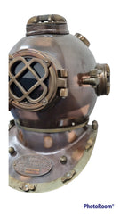 US Navy Mark V Diving Helmet – Dark Antique Finish Tristar Online