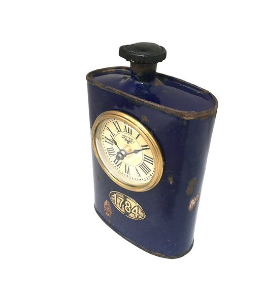 Table Clock - Old Iron Drinking Flask Tristar Online