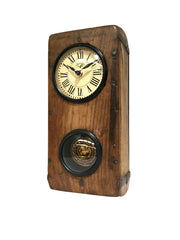 Wall Clock - Brick Mould With Pendulum Tristar Online