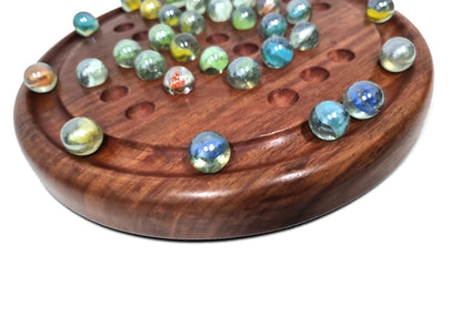Wooden Solitaire Game - Marble balls Tristar Online