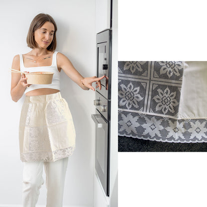 Army and Navy Lace Apron Cream Tristar Online
