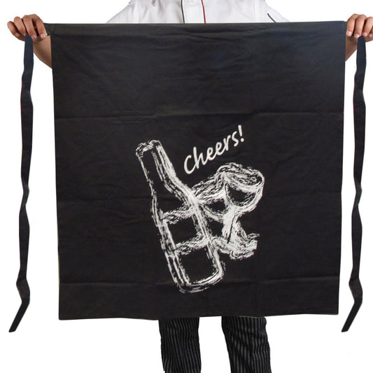 100% Cotton Master Chef Half Apron Heavy Duty Cheers Tristar Online
