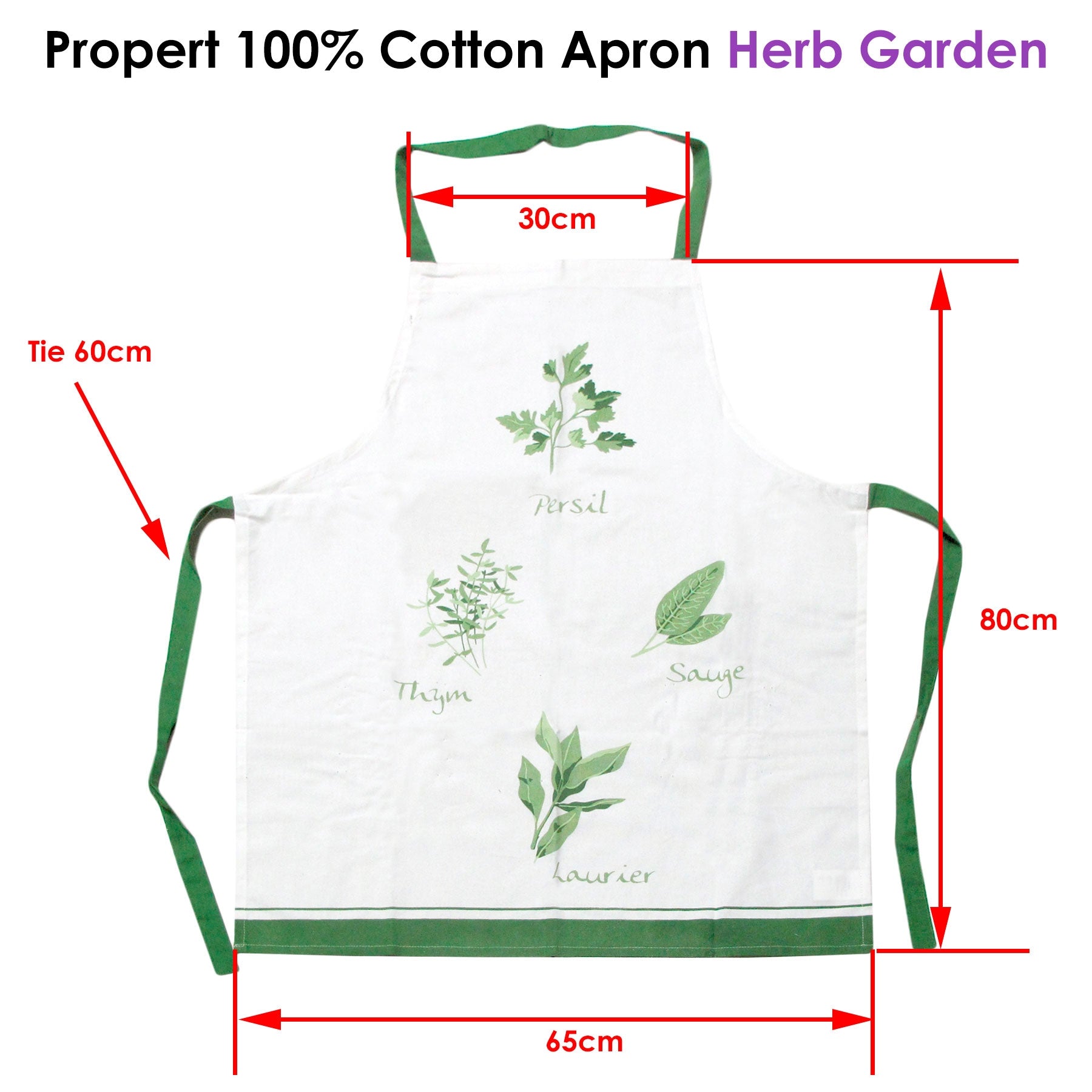 Propert Apron Herb Garden Tristar Online