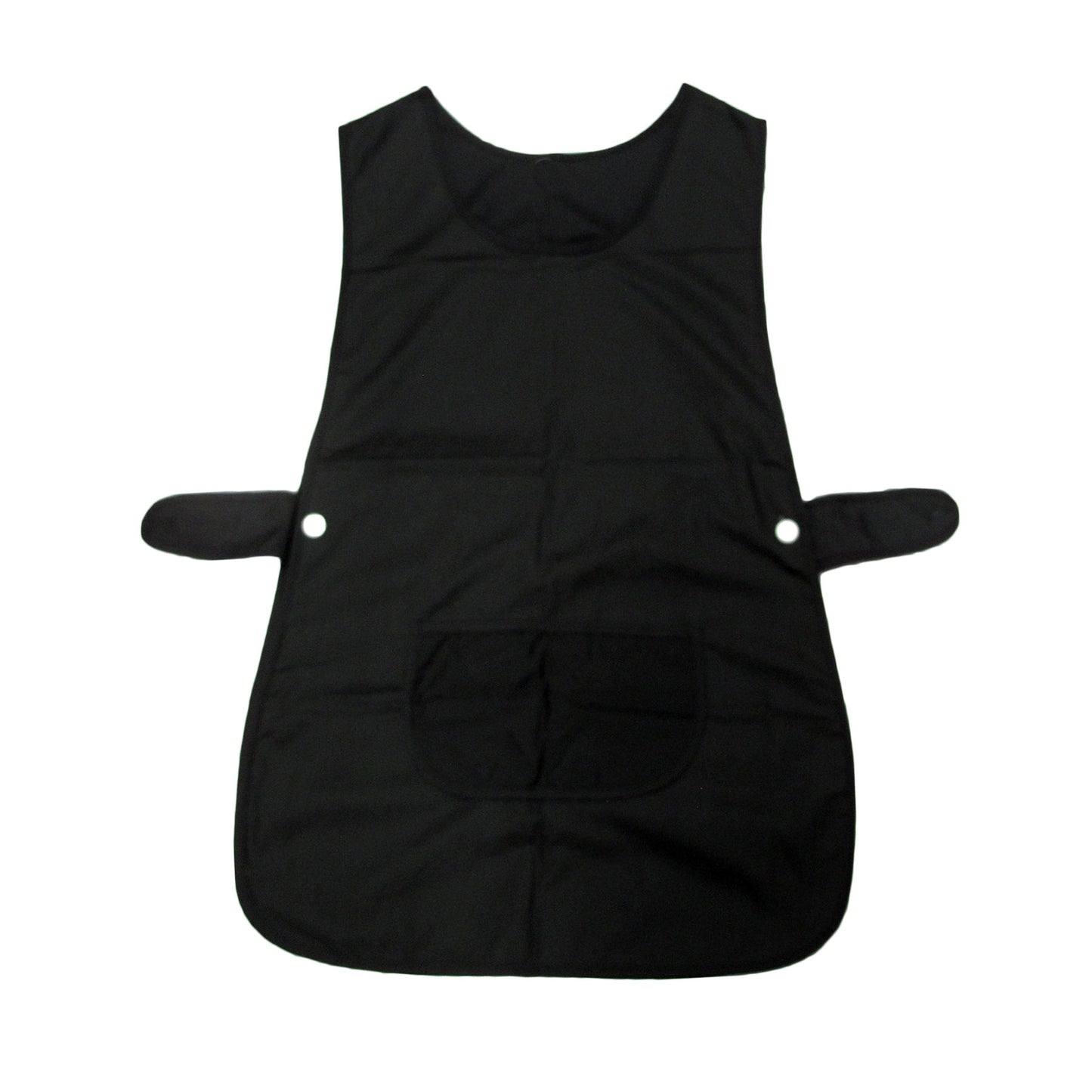Ladies Women Side Button Tabard Apron 50x80 cm Black Tristar Online
