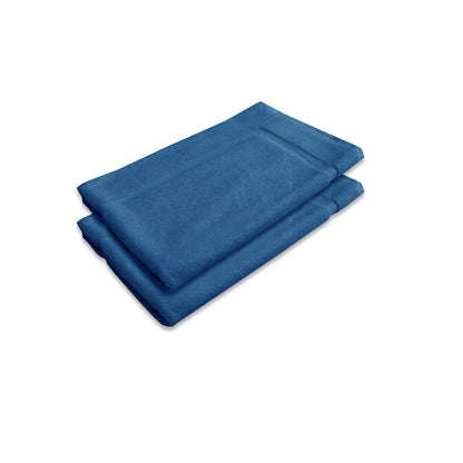 800GSM Set of 2 Cotton Bath Mat Blue Jewel Tristar Online