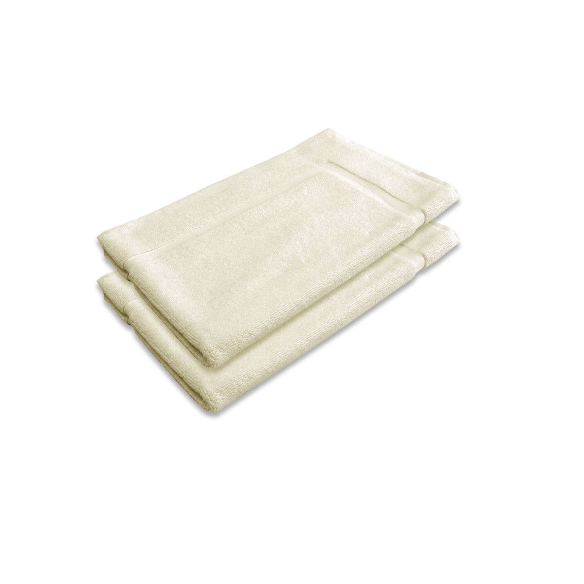 800GSM Set of 2 Cotton Bath Mat Ivory Tristar Online
