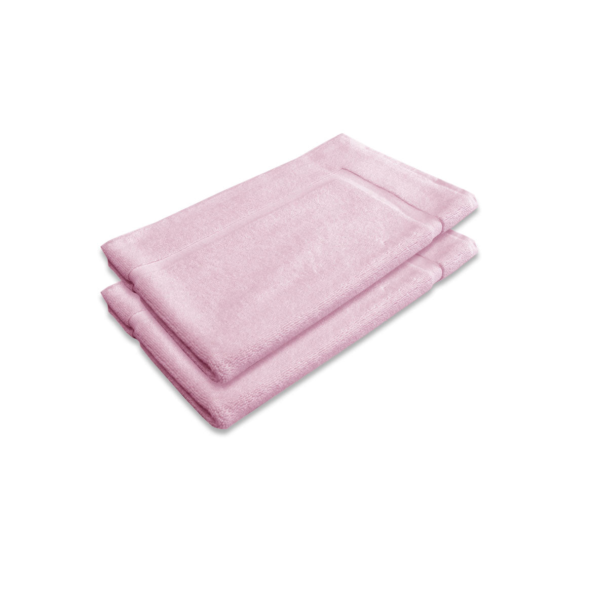 800GSM Set of 2 Cotton Bath Mat Pink Tristar Online