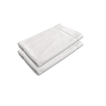 800GSM Set of 2 Cotton Bath Mat White Tristar Online