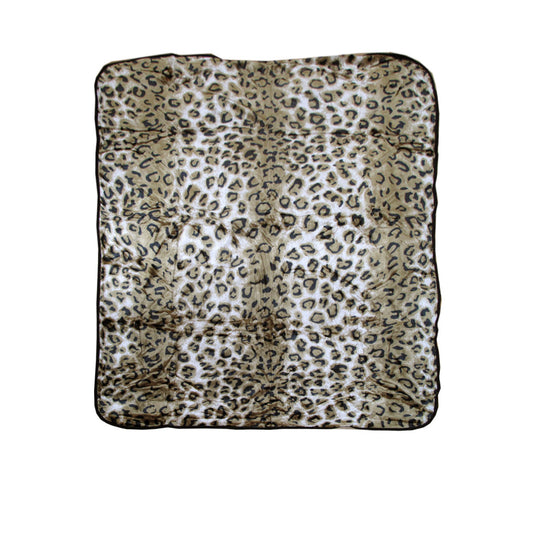 Animal Skin Pattern Faux Mink Blanket Queen Leopard Tristar Online