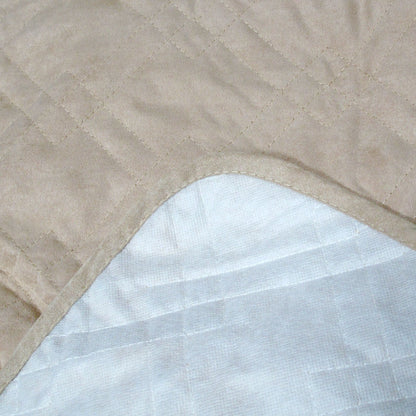 Faux Suede 1 Seater Sofa Protector Camel Tristar Online