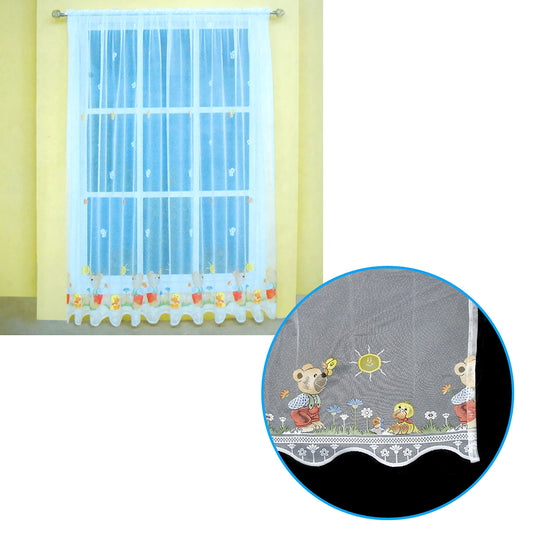 One Piece Kids CuteSheer Lace Curtain Teddy Garden Tristar Online