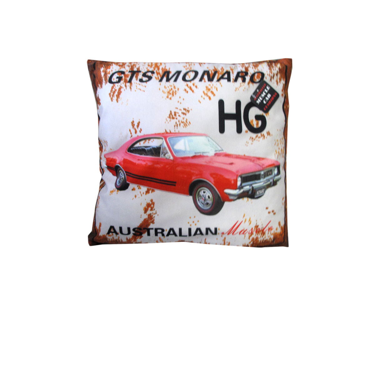 Australian Muscle Car Cushion HG GTS Monaro Red Tristar Online