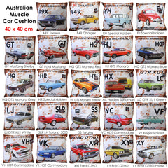 Australian Muscle Car Cushion HQ GTS Monaro Grey Tristar Online