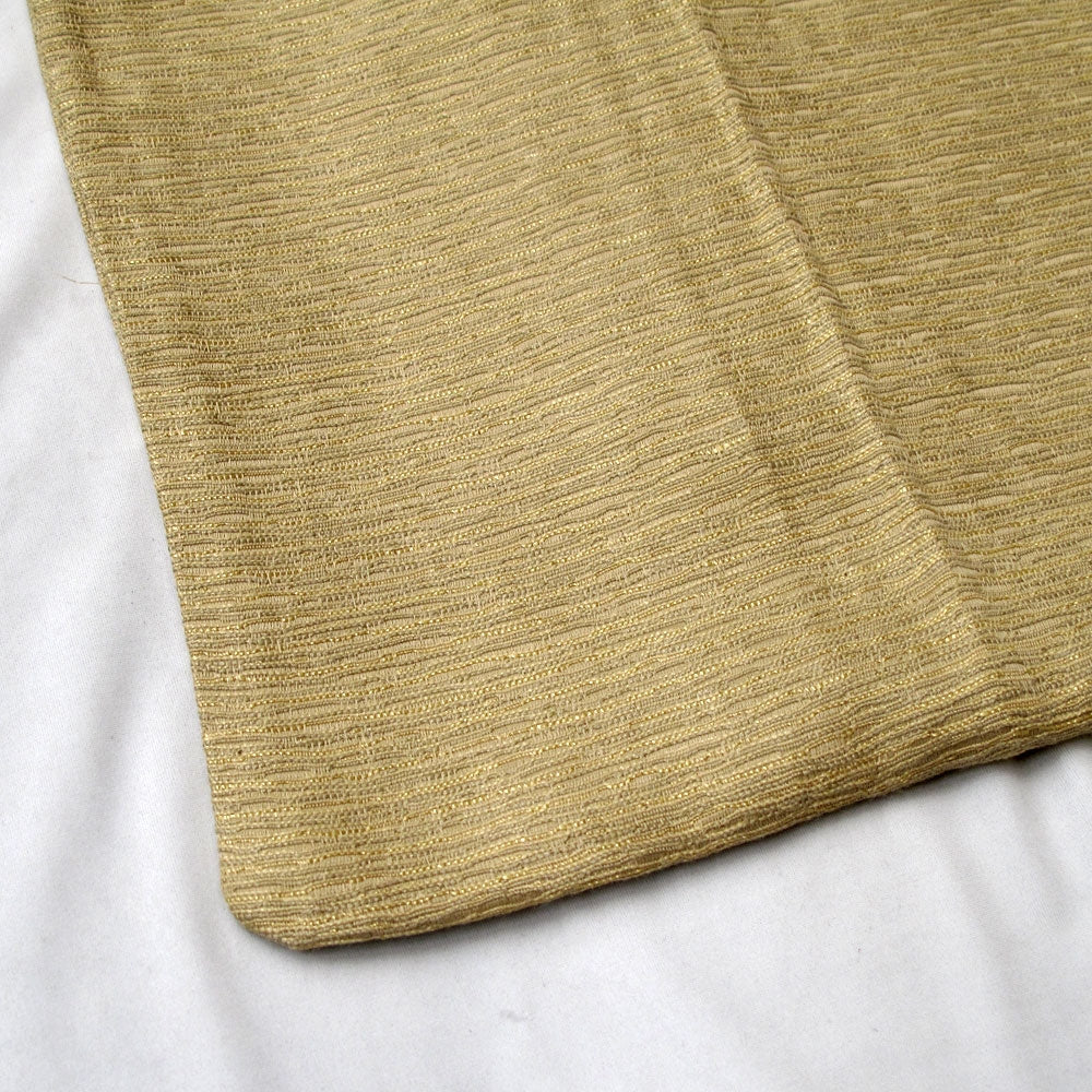 Polyester Cotton Texture Cushion Cover Pale Gold Tristar Online
