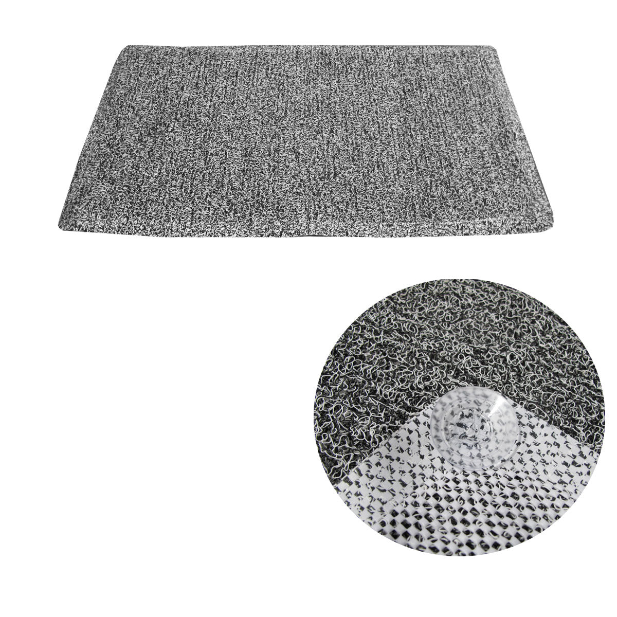 Loofah Shower Mat Black Tristar Online