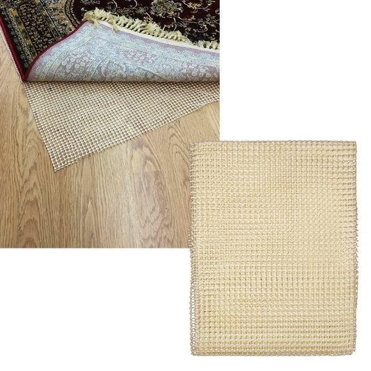 Non-slip Rug Underlay Cream Large 155x 223 cm Tristar Online