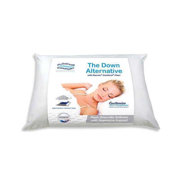 Mediflow Adjustable Floating Comfort Down Alternative Waterbase Pillow Tristar Online