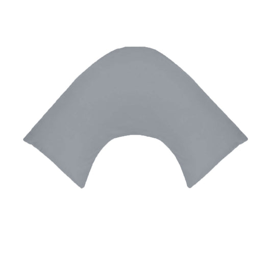 280TC Polyester Cotton V Shape Pillowcase Grey Tristar Online
