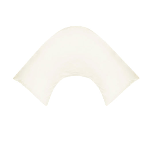 280TC Polyester Cotton V Shape Pillowcase Ivory Tristar Online