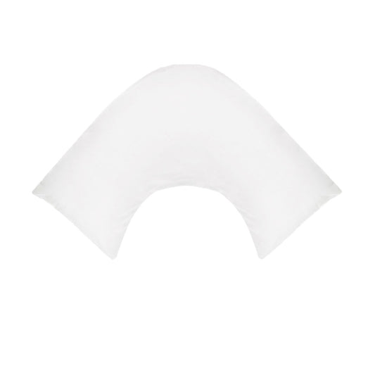 280TC Polyester Cotton V Shape Pillowcase White Tristar Online