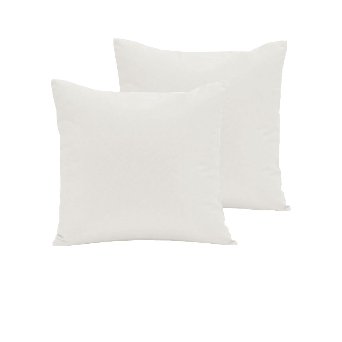 Pair of  280TC Polyester Cotton European Pillowcases Ivory Tristar Online