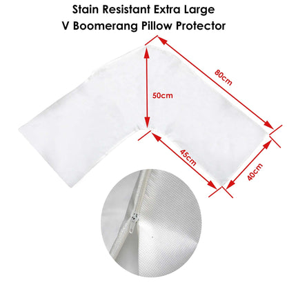Stain Resistant Extra Large V Boomerang Pillow Protector Tristar Online