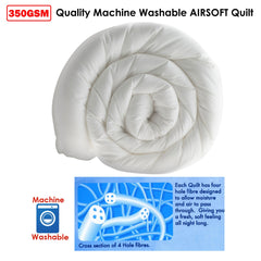 350gsm Quality Airsoft Quilt Queen Tristar Online