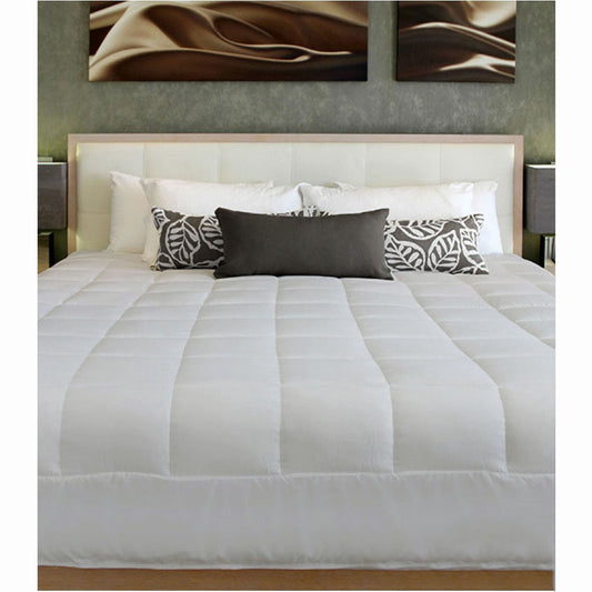 2 in 1 Cushion Quilt Pad Grey Single Tristar Online