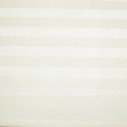 1000TC Self Striped Tailored Quilt Cover Set Ivory King Tristar Online
