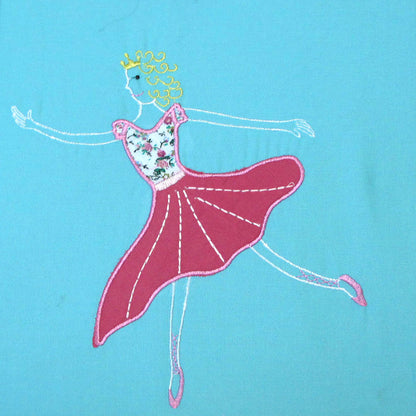 Ballerina Embroidered Quilt Cover Set Single Tristar Online