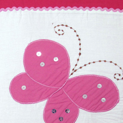 Bindi Butterfly Embroidered Quilt Cover Set Single Tristar Online