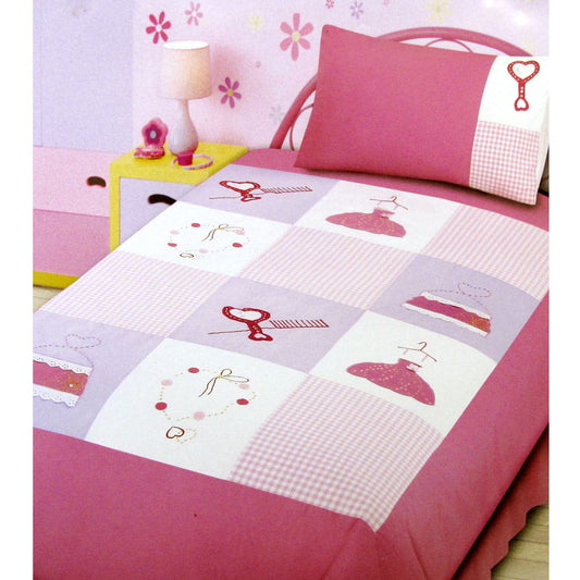 Diva Girls Accessories Embroidered Quilt Cover Set Single Tristar Online