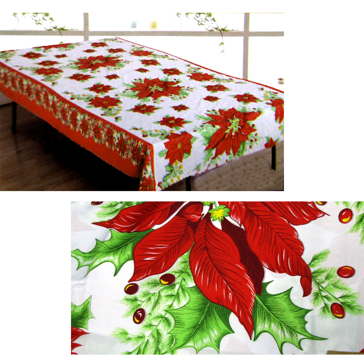 Christmas Rectangular Table Cloth NL18075 150x300cm Tristar Online