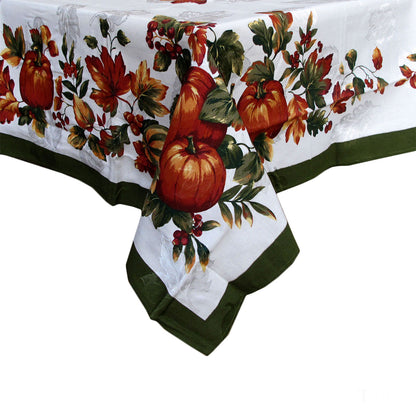 Pumpkin Fruits Christmas Tablecloth 152 x 213 cm Tristar Online
