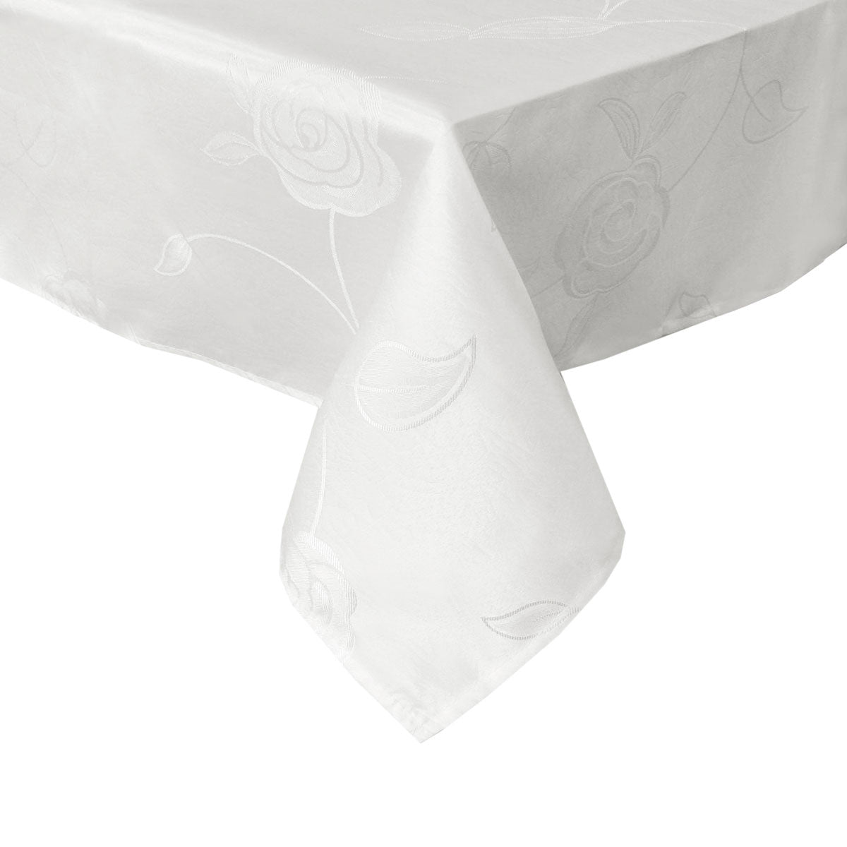 Jacquard Tablecloth Rosa Ivory 135 x 180 cm Tristar Online
