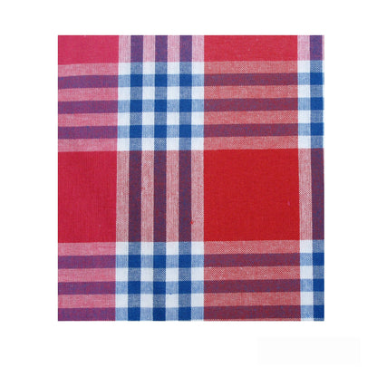 Check Table Cloth Tartan Red 180 x 180 cm Tristar Online