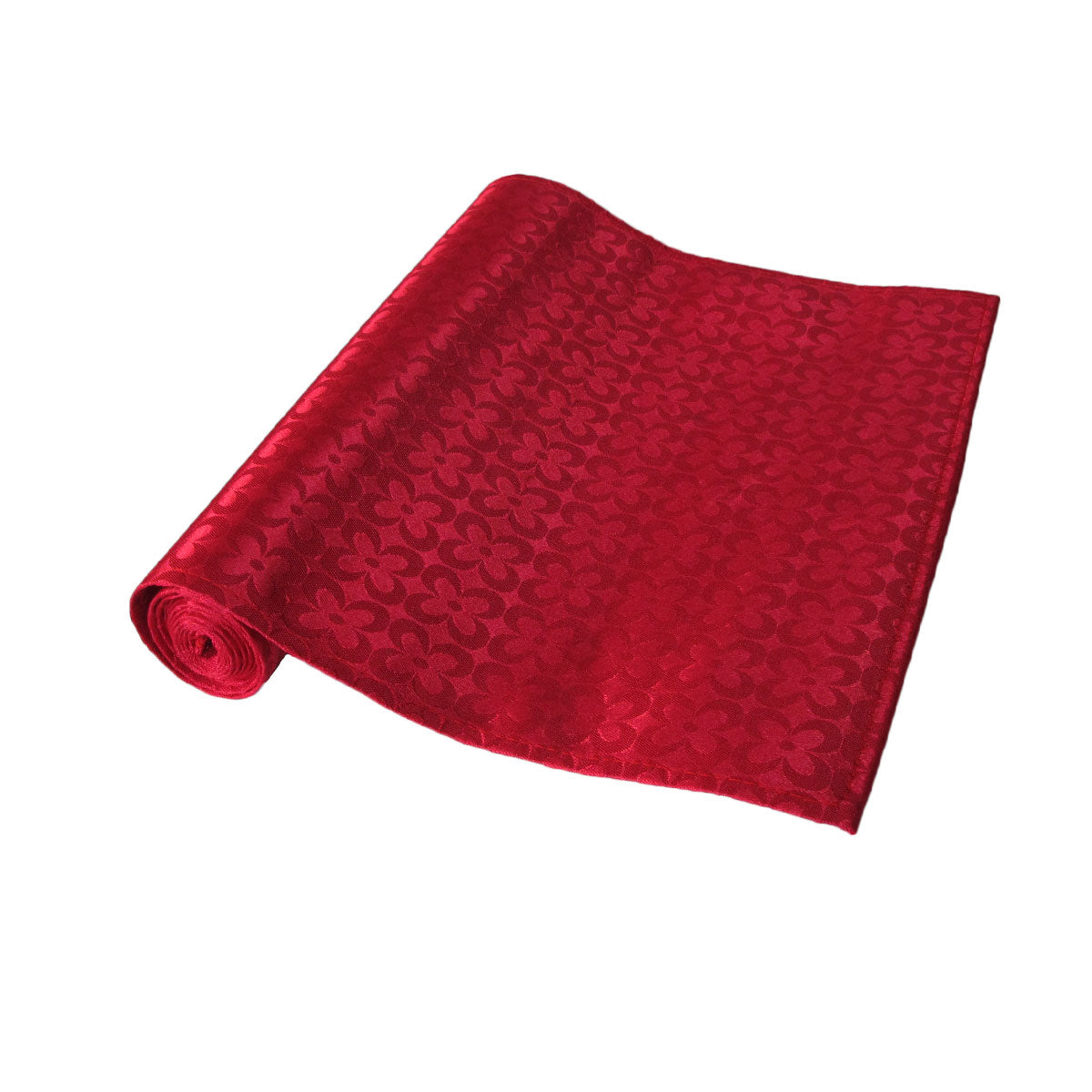 Cherry Floral Satin Jacquard Table Runner 30 x 160cm Tristar Online