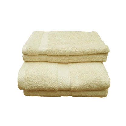 Pack of 4 Uranus Cotton Bath Towel Set Butter Tristar Online