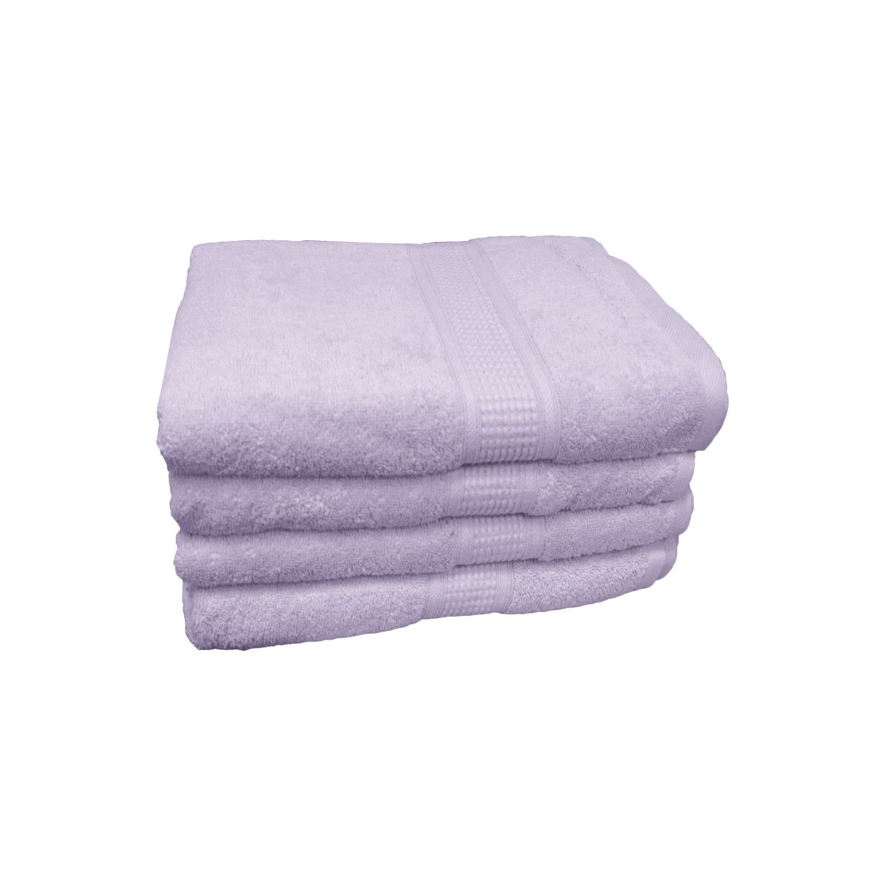 500gsm Superior Softness Combed Cotton Bath Towels 70 x 140cm Lavender 70 x 140cm Tristar Online