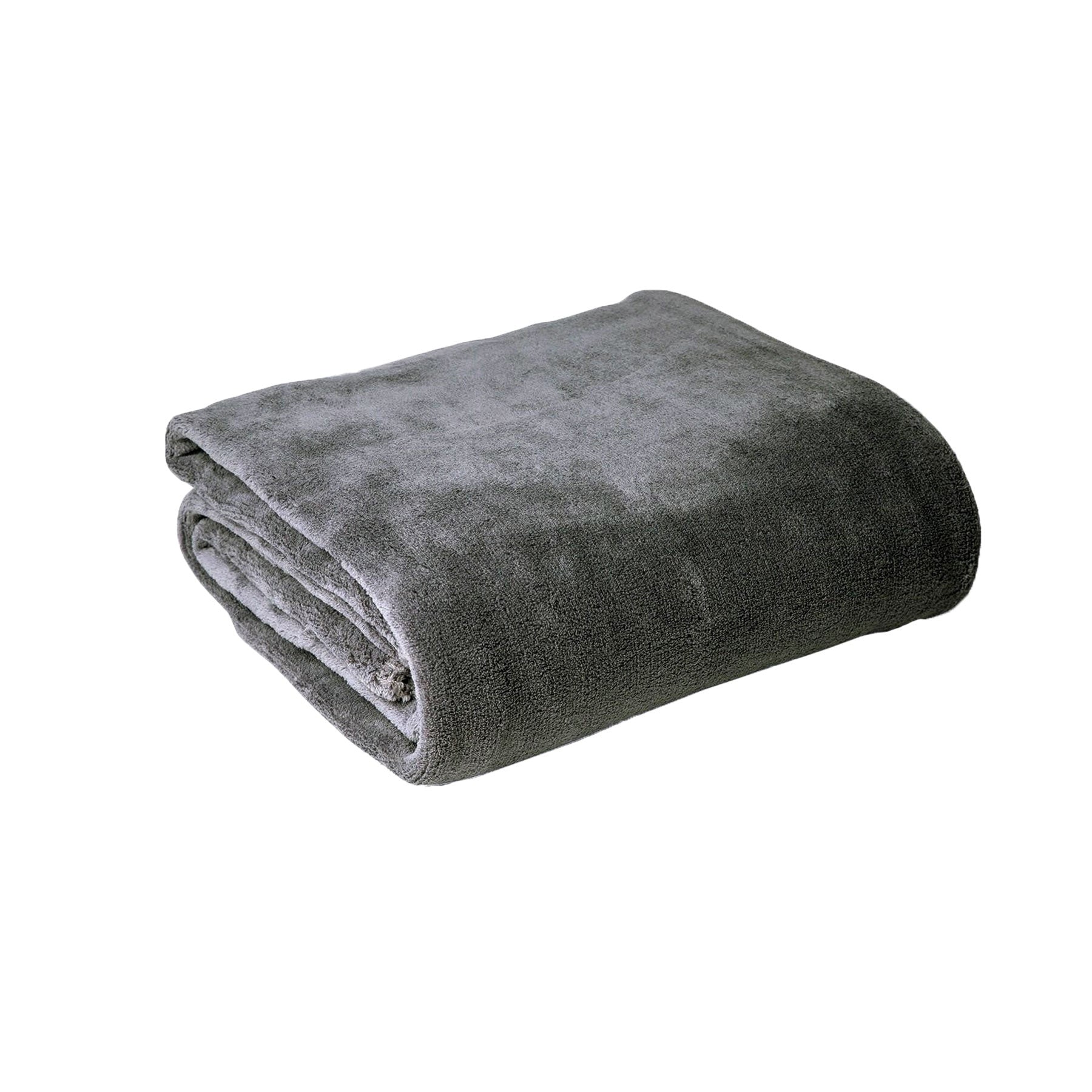 Hotel Living Super Soft Coral Fleece Blanket Single Grey Tristar Online