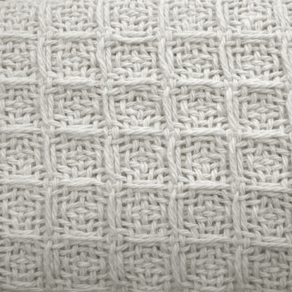 Cotton Waffle Blanket White Single Tristar Online