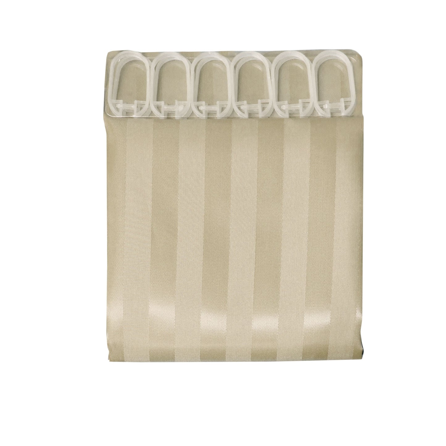 Jacquard Stripe Shower Curtain Wheat Tristar Online