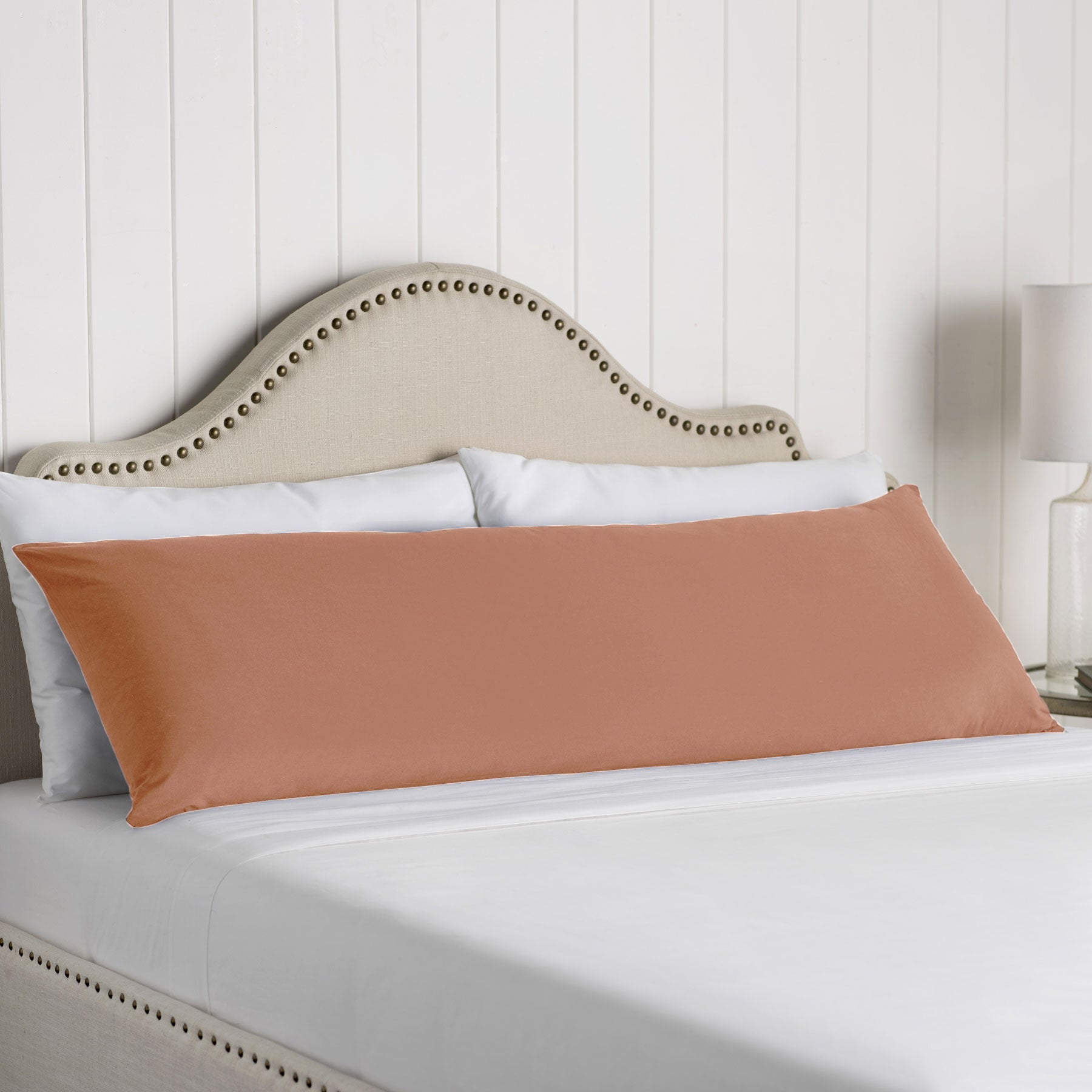 Artex 100% Cotton Body Pillowcase Ash Coral Tristar Online