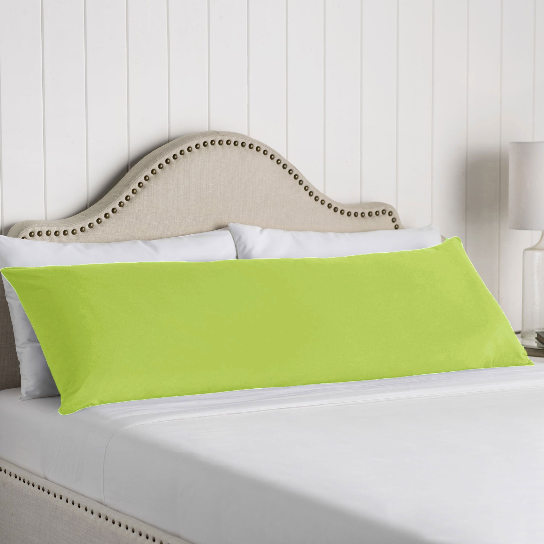Artex 100% Cotton Body Pillowcase Chartreuse Tristar Online