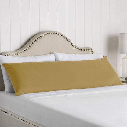 Artex 100% Cotton Body Pillowcase Gold Tristar Online
