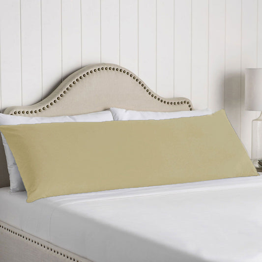 Artex 100% Cotton Body Pillowcase Light Taupe Tristar Online