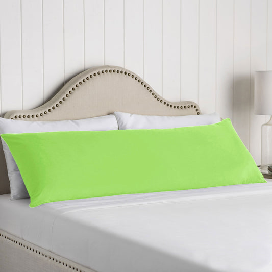 Artex 100% Cotton Body Pillowcase Lime Tristar Online