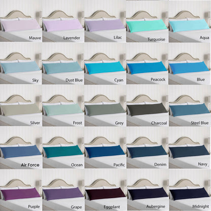 Artex 100% Cotton Body Pillowcase Navy Tristar Online